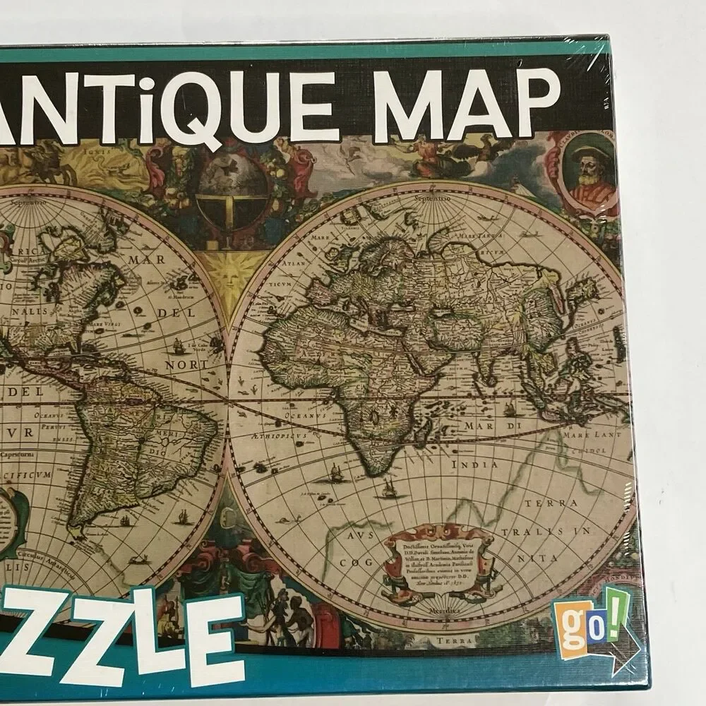 Go! Games Antique Map 1000-Piece Jigsaw Puzzle 29
